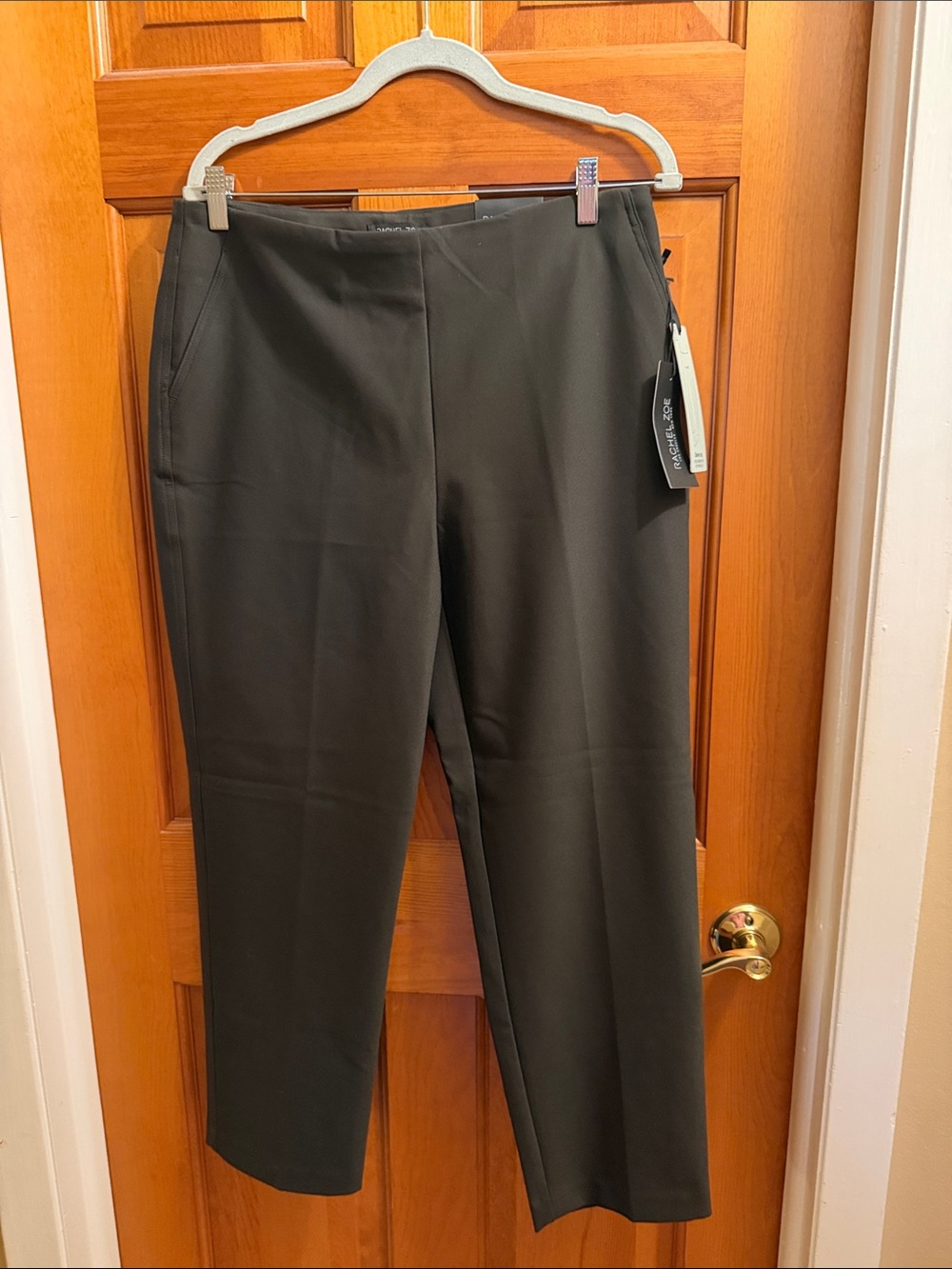 Women’s Rachel Zoe Black Straight-Leg Dress Pants